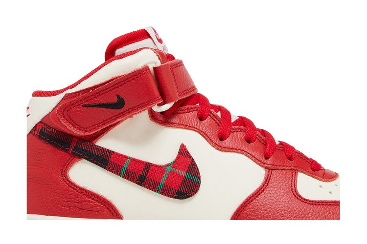Nike Air Force 1 Mid '07 LX 'Red Plaid'