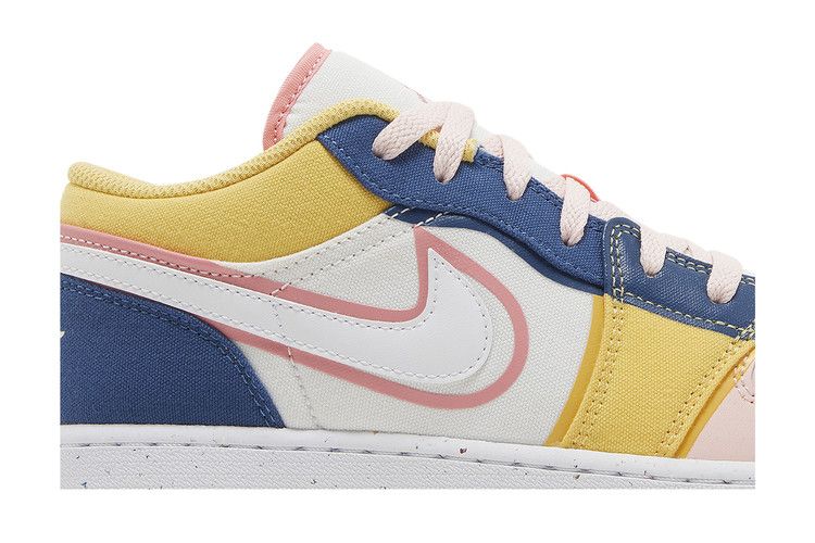 Air Jordan 1 Low SE GS 'Multi-Color Canvas'