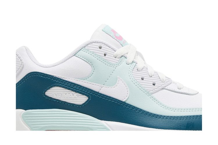 Nike Air Max 90 Leather GS 'White Jade Ice'