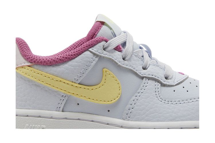 Nike Force 1 TD 'Grey Citron Fuchsia'
