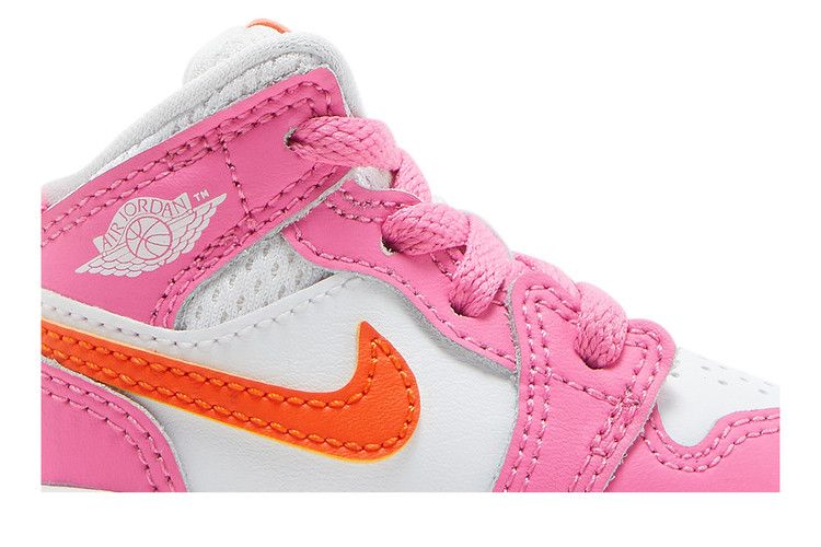 Air Jordan 1 Mid TD 'Pinksicle Orange'