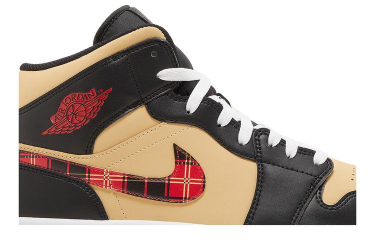 Air Jordan 1 Mid SE 'Tartan Swoosh'