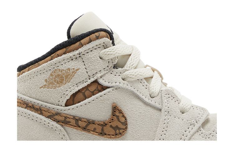 Air Jordan 1 Mid SE TD 'Brown Elephant'