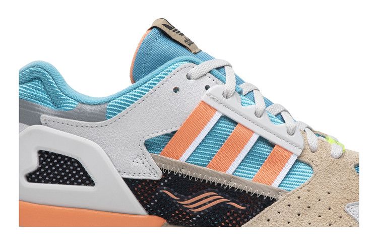 Adidas ZX 10000C 'Grey Coral Blue'