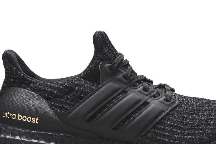Adidas Wmns UltraBoost 4.0 'Triple Black Gold'