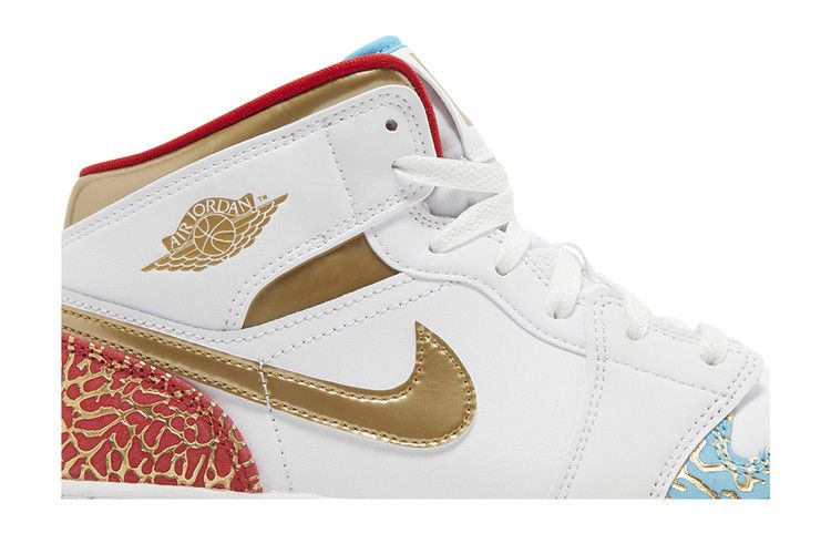 Air Jordan 1 Mid GS 'NC to Chi'
