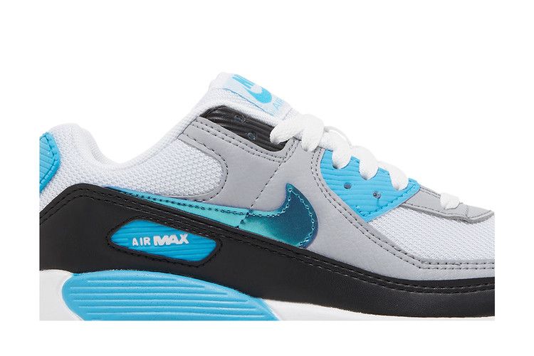 Nike Air Max 90 GS 'Blue Lightning Metallic'