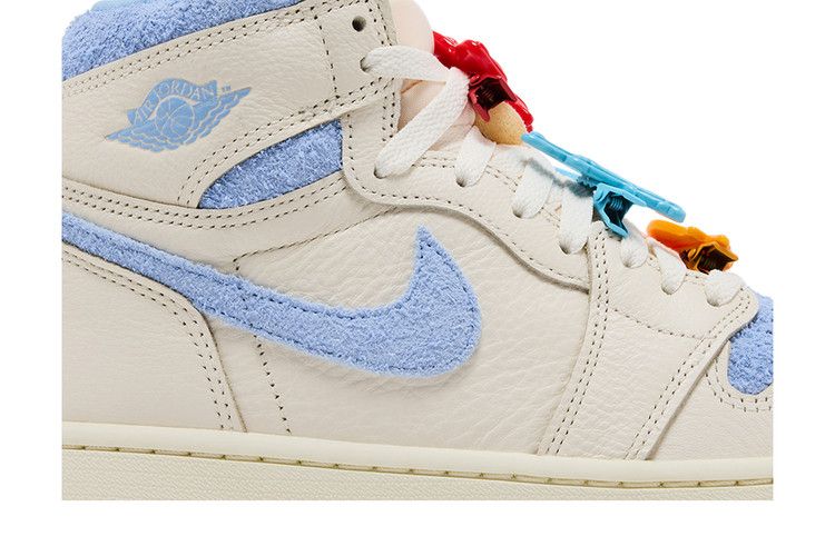 Wmns Air Jordan 1 High OG 'Pale Ivory Pyschic Blue'