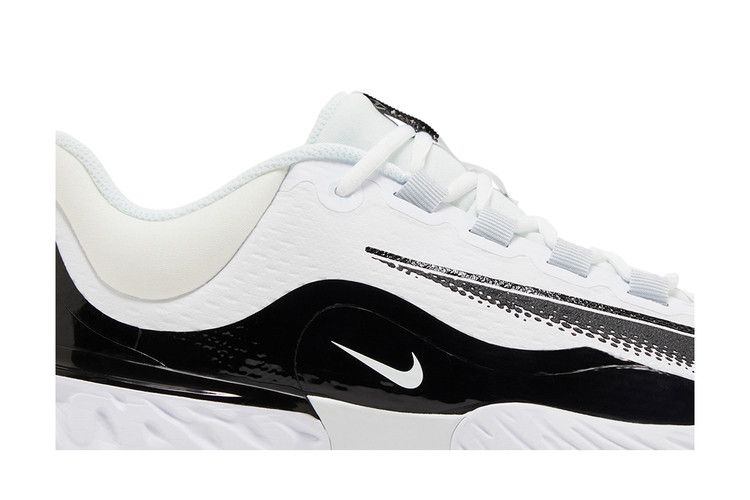 Nike Alpha Huarache Elite 4 Low 'White Black Blue Tint'