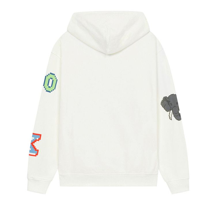 Kenzo Pixel Hoodie 'Off White'