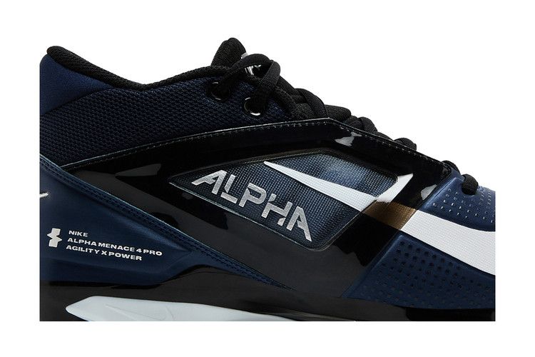 Nike Alpha Menace 4 Pro 'Midnight Navy White'