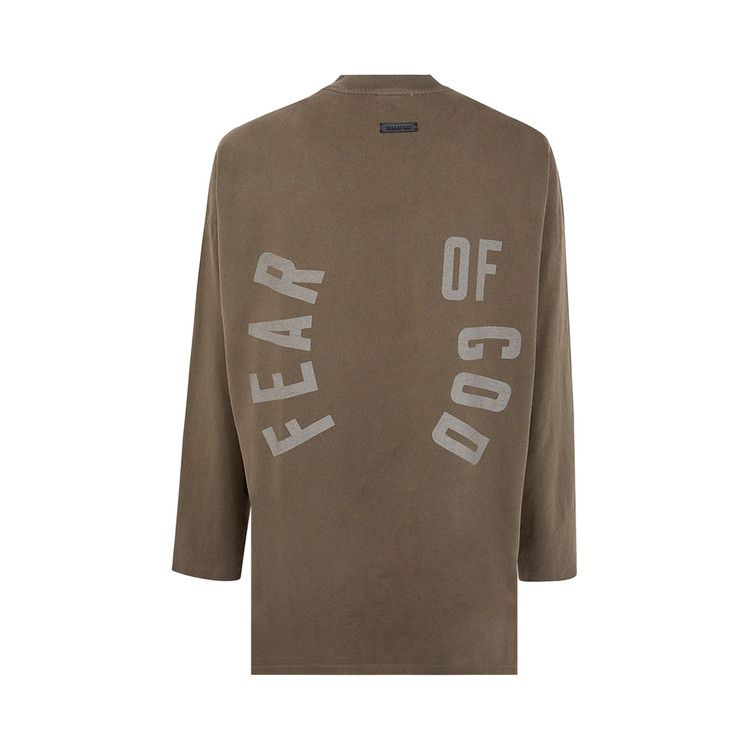 Fear of God Long-Sleeve Tee 'Faded Brown'