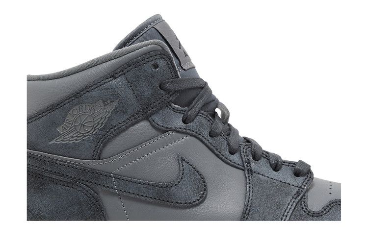 Wmns Air Jordan 1 Mid 'Distressed Smoke Grey'