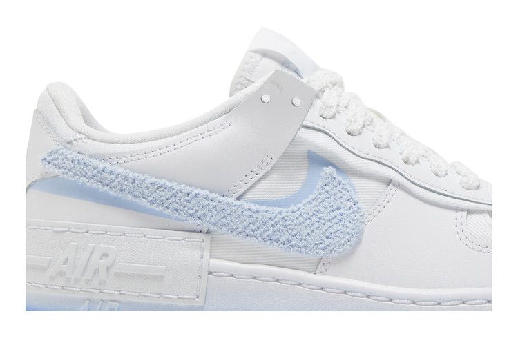 Nike Wmns Air Force 1 Shadow 'Chenille Swoosh - Blue Tint'
