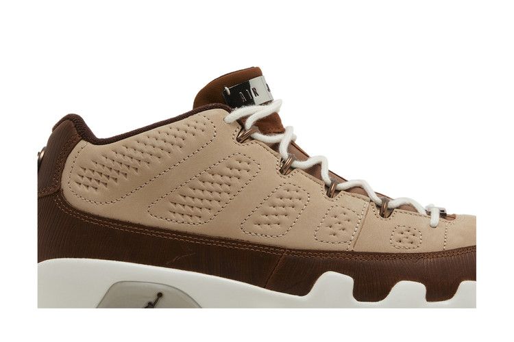 Happy Life Wood x Air Jordan 9 Low Golf 'Woodgrain'