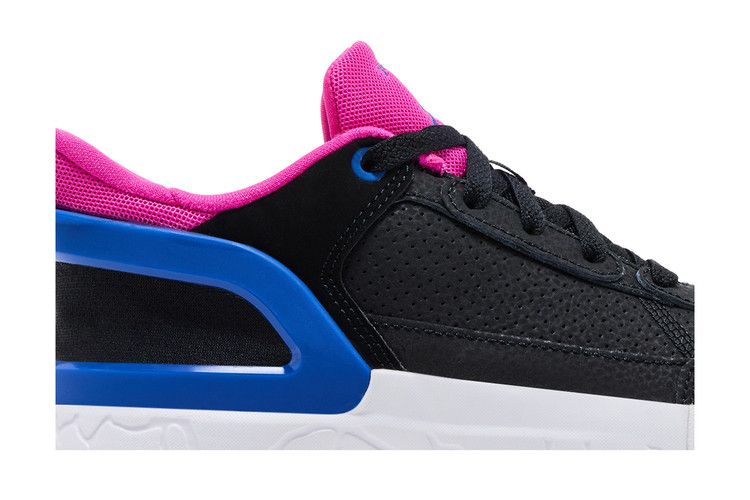 Air Jordan Day 1 EasyOn GS 'Black Fire Pink Royal'