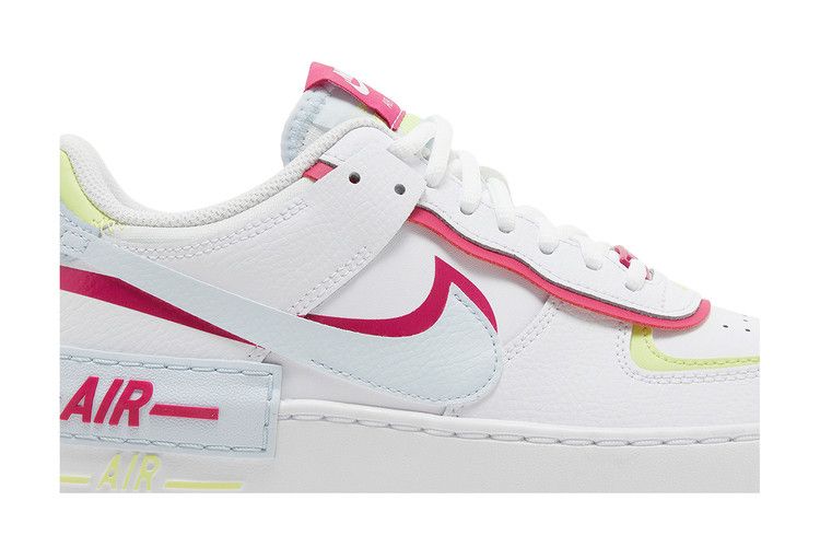 Nike Wmns Air Force 1 Shadow 'White Blue Tint Fireberry'