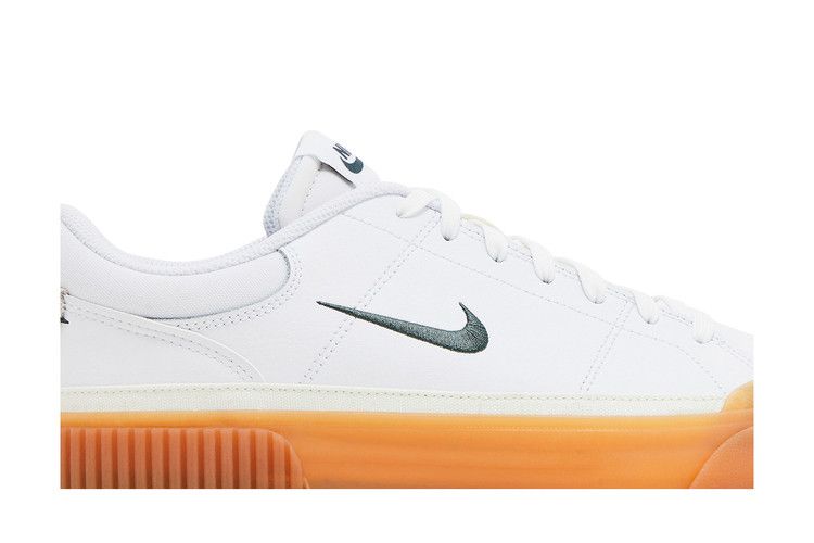 Nike Wmns Court Legacy Lift 'White Vintage Green Gum'