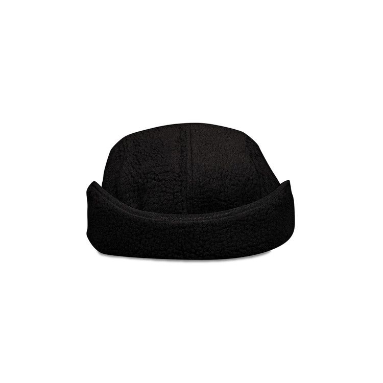 Supreme Deep Pile Earflap Camp Cap 'Black'