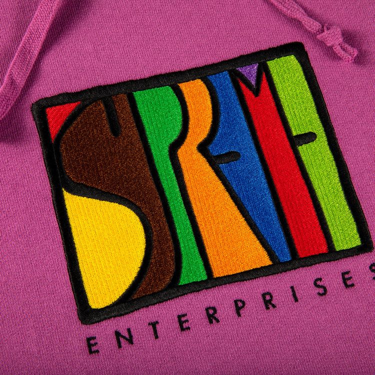 Supreme Enterprises Hooded Sweatshirt 'Bright Purple'