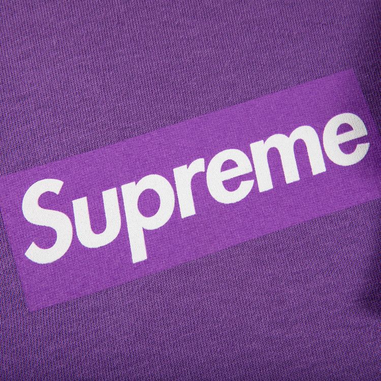 Supreme Box Logo Long-Sleeve Tee 'Purple'