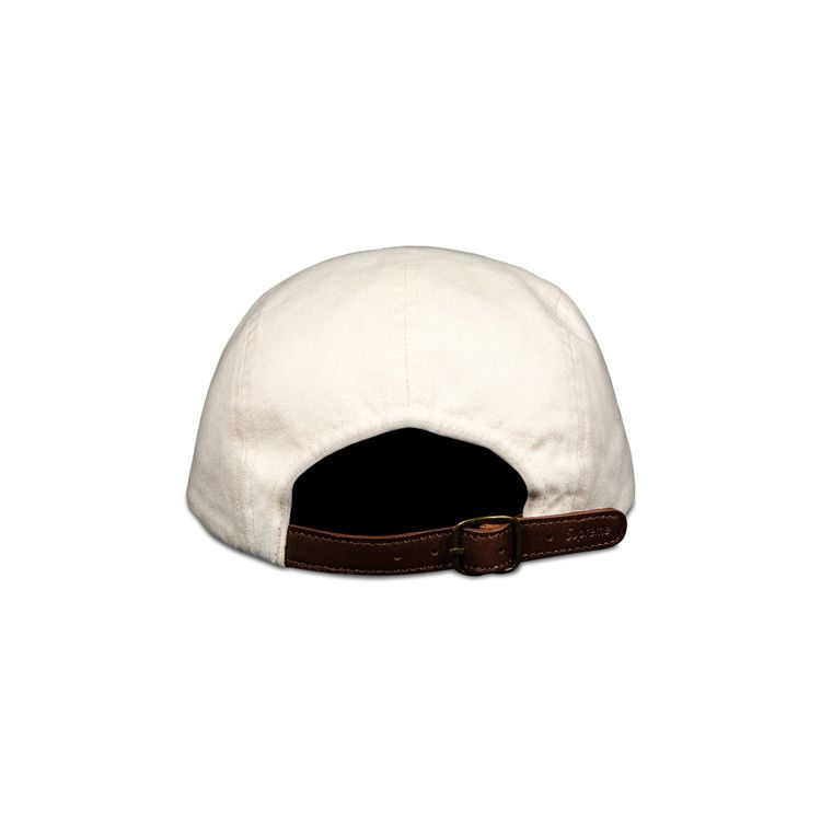 Supreme Washed Chino Twill Camp Cap 'White'