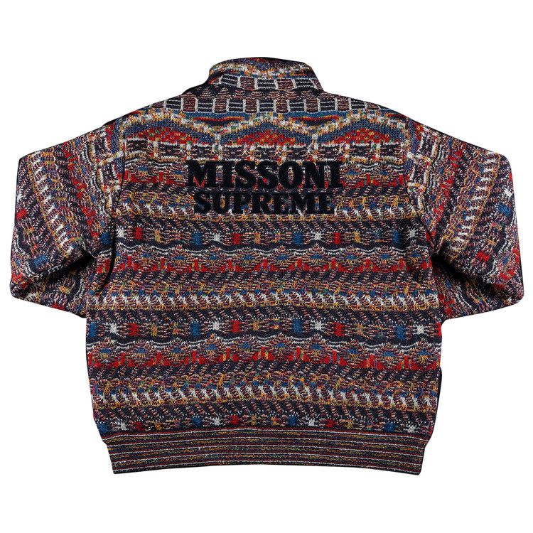 Supreme x Missoni Reversible Knit Jacket 'Navy'