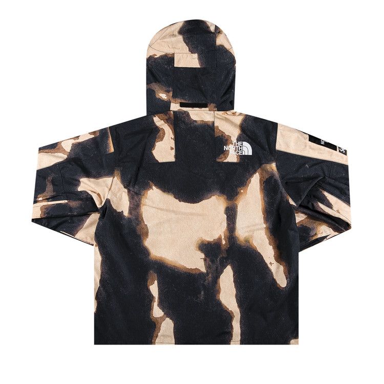 Supreme x The North Face Bleached Denim Print Mountain Jacket 'Black'