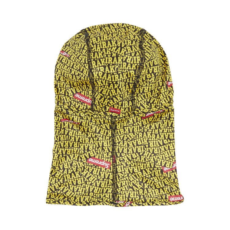 Supreme x IRAK Lightweight Balaclava 'Yellow'