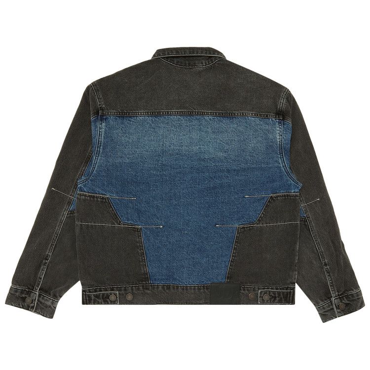Supreme 2-Tone Paneled Denim Jacket 'Black'