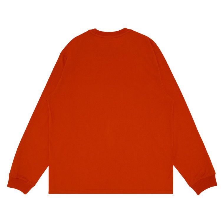 Supreme Small Box Long-Sleeve Tee 'Bright Orange'