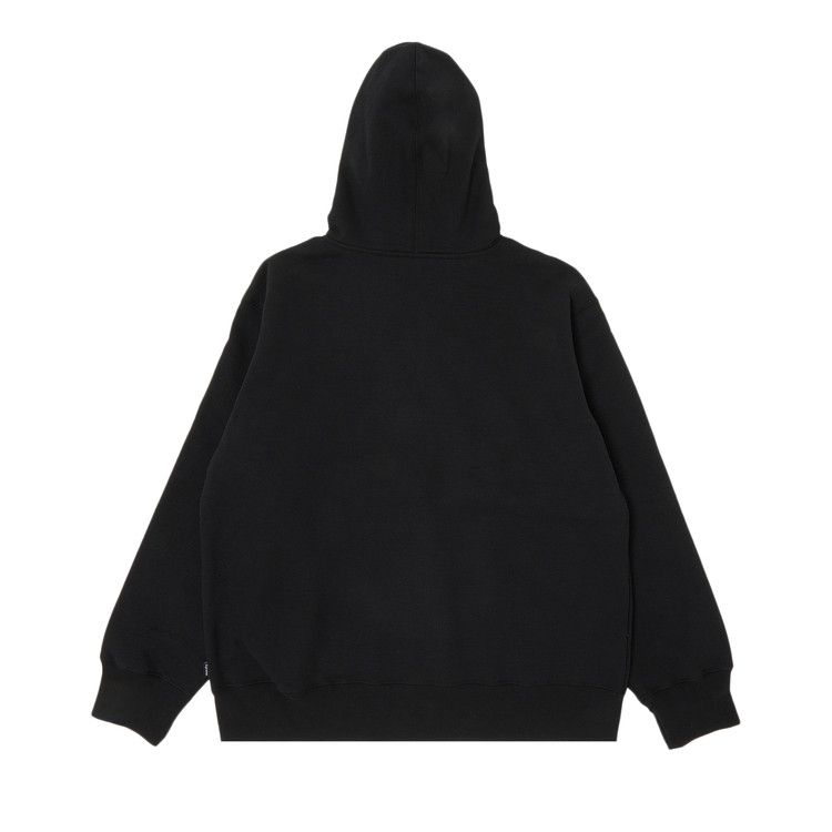 Supreme Small Box Drawcord Zip Up Hooded Sweatshirt 'Black'