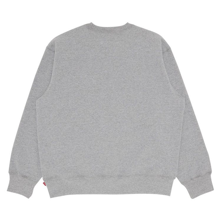 Supreme Box Logo Crewneck 'Heather Grey'