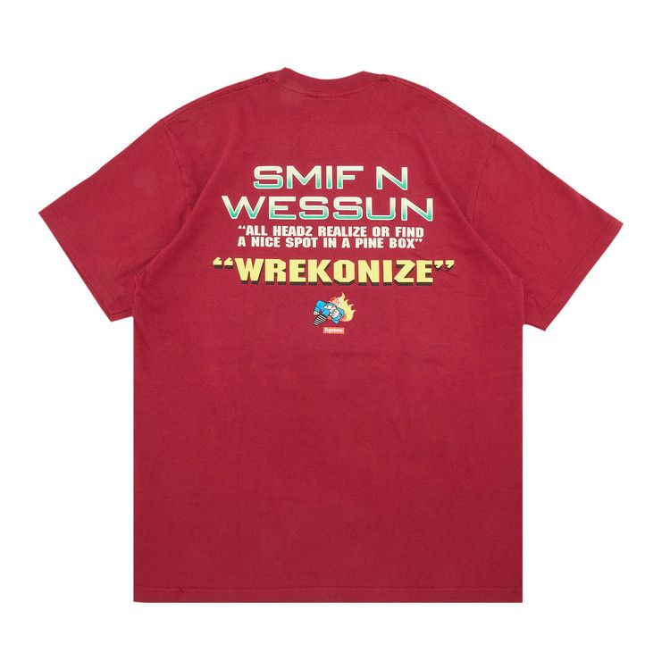 Supreme Dah Shinin' Tee 'Cardinal'