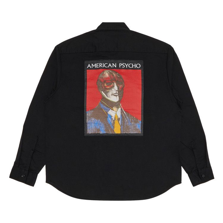 Supreme American Psycho Work Shirt 'Black'