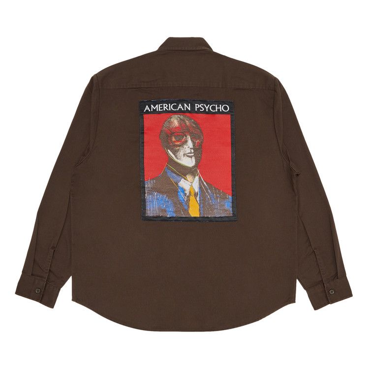 Supreme American Psycho Work Shirt 'Brown'