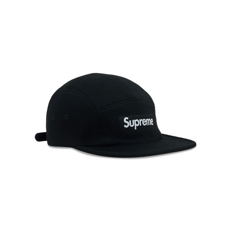 Supreme Wool Camp Cap 'Black'