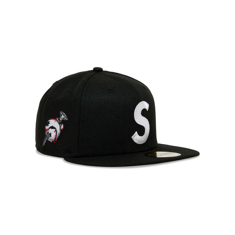 Supreme Screwball S Logo New Era 'Black'
