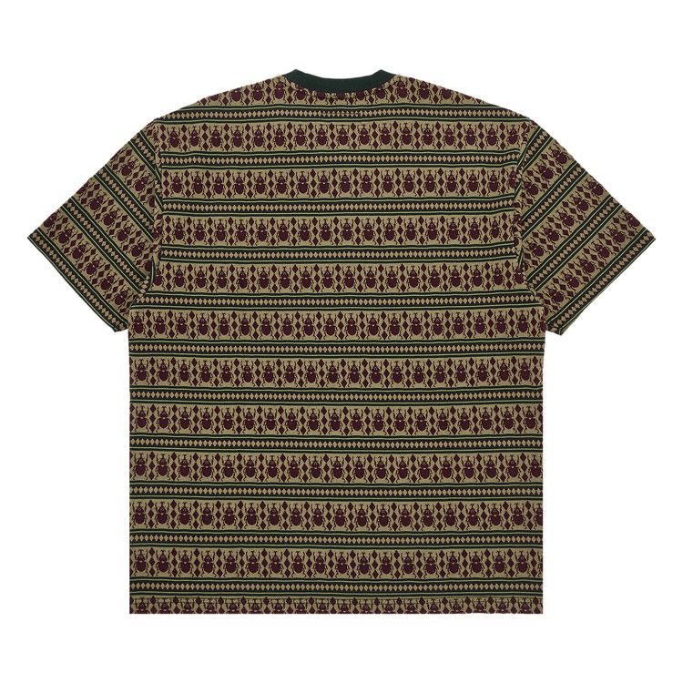Supreme Jacquard Scarab Short-Sleeve Top 'Olive'