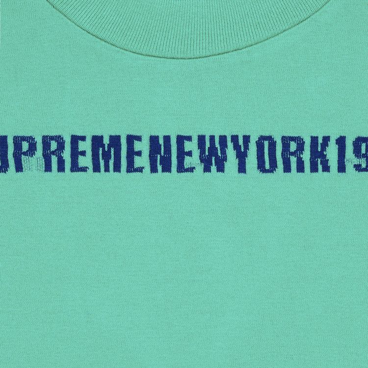 Supreme Intarsia Stripe Long-Sleeve Top 'Green'
