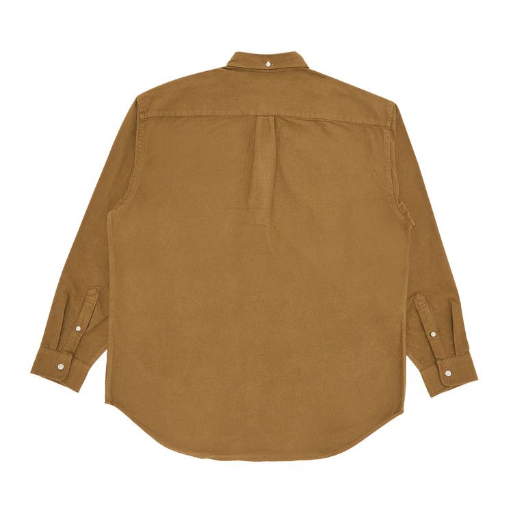 Supreme Loose Fit Flannel Oxford Shirt 'Light Brown'