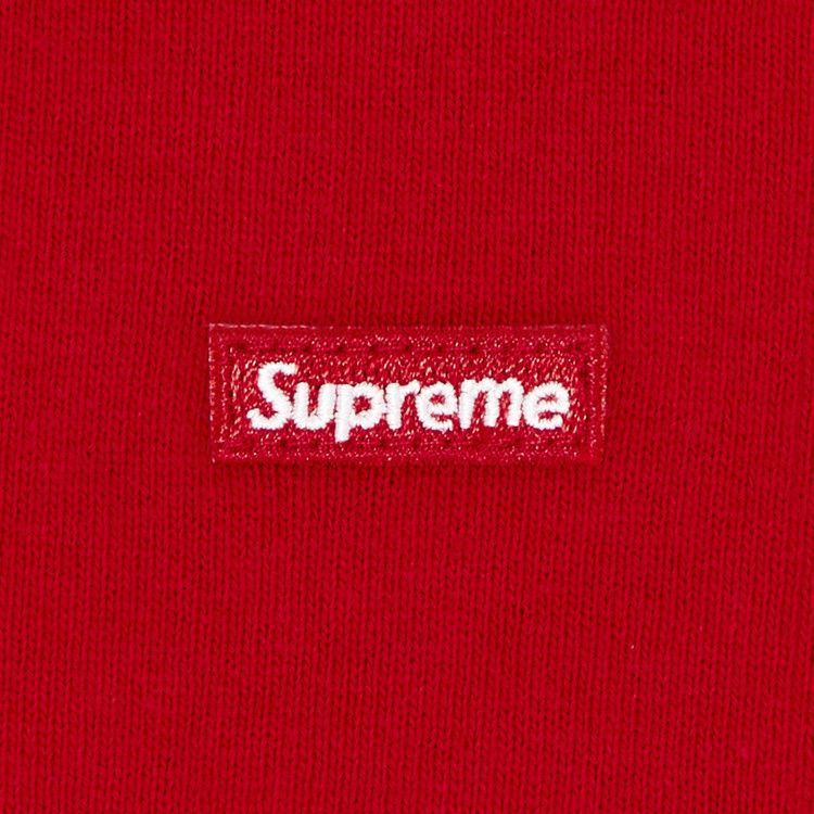 Supreme Small Box Hooded Sweatshirt 'Red'