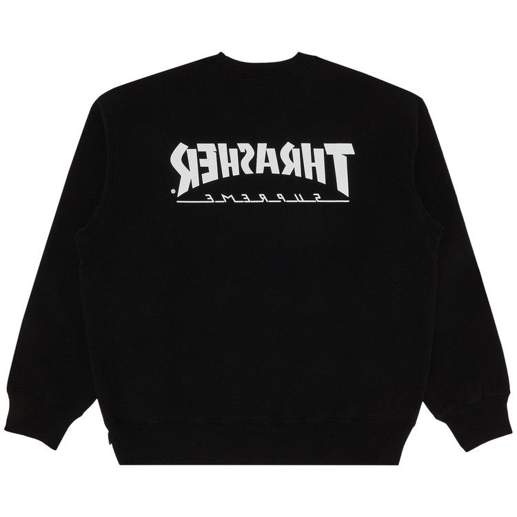Supreme x Thrasher Crewneck 'Black'