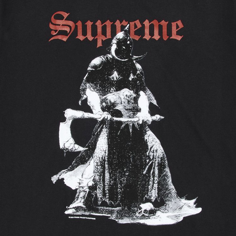 Supreme x Frank Frazetta Destruction Tee 'Black'