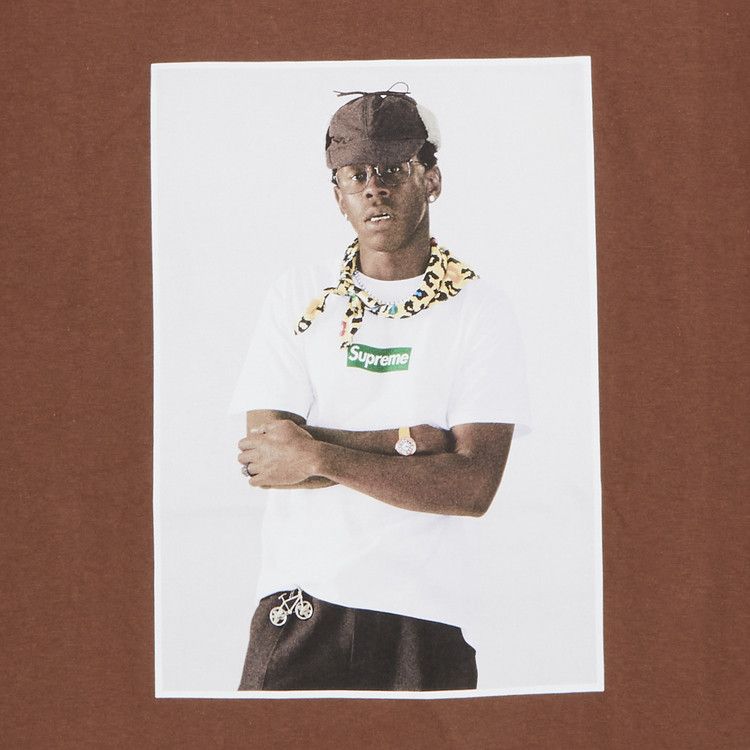 Supreme Tyler, The Creator Tee 'Brown'