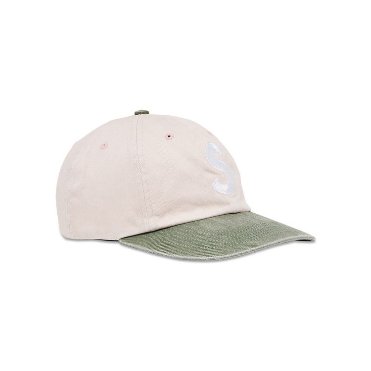 Supreme Pigment Coated 2-Tone S Logo 6-Panel 'Light Pink'