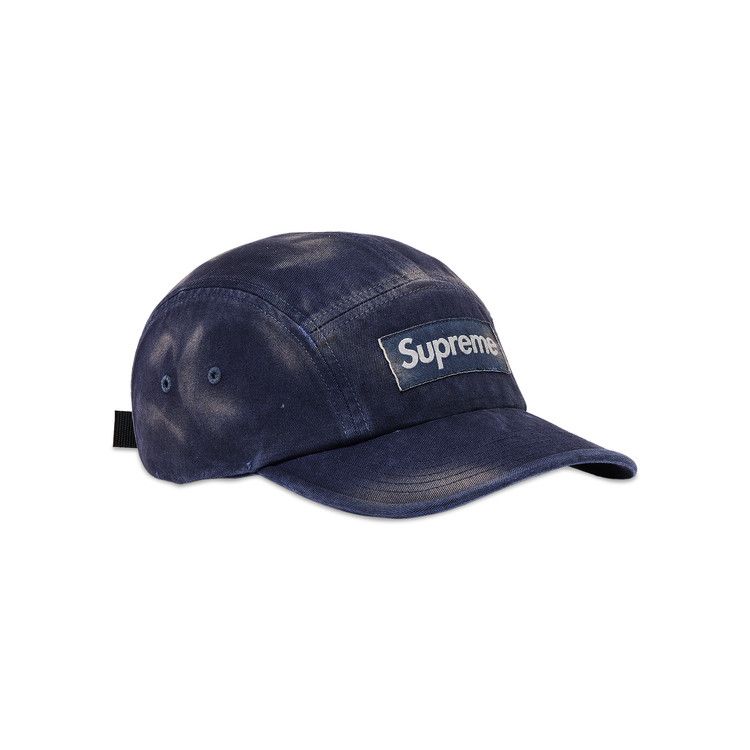 Supreme Overdyed Camp Cap 'Navy'