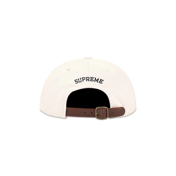 Supreme Distressed Script 6-Panel 'Stone'