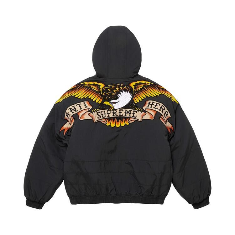 Supreme x Antihero Stadium Jacket 'Black'