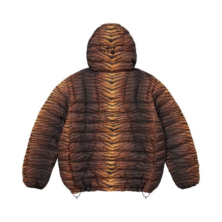 Supreme Micro Down Half Zip Hooded Pullover 'Tiger'